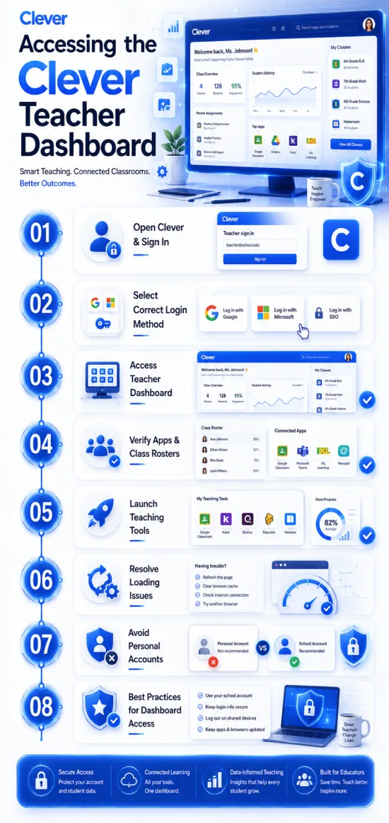 Accessing Teacher Dashboard