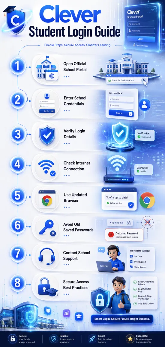 Clever Student Login Using School Credentials